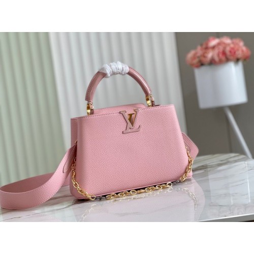Louis Vuitton CAPUCINES BB M48865 rosa