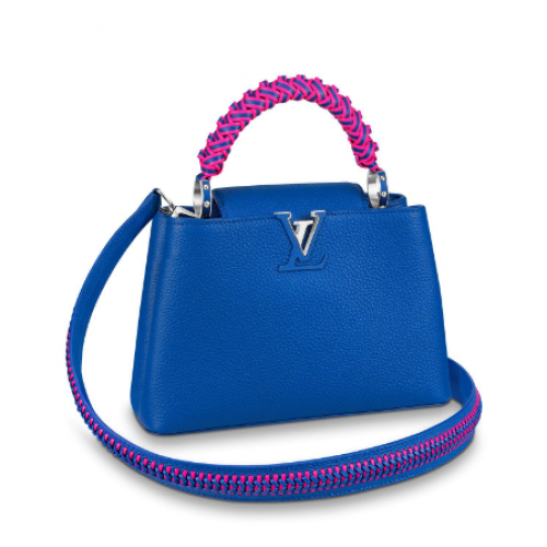 Louis Vuitton CAPUCINES BB M55236 azul