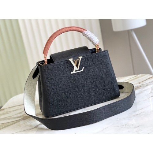 Louis Vuitton CAPUCINES BB M56904 negro y rosa