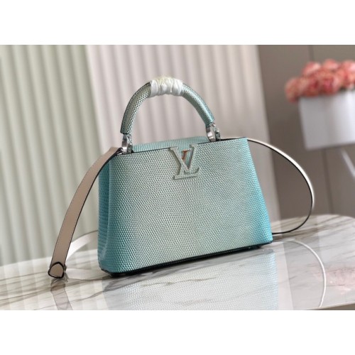 Louis Vuitton CAPUCINES BB M59266 azul cielo