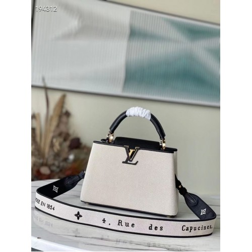 Louis Vuitton CAPUCINES BB M59873 negro