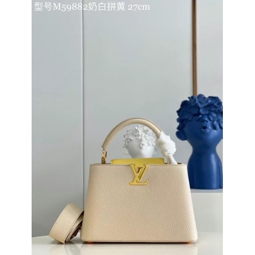 Louis Vuitton CAPUCINES BB M59882 Crema Beige
