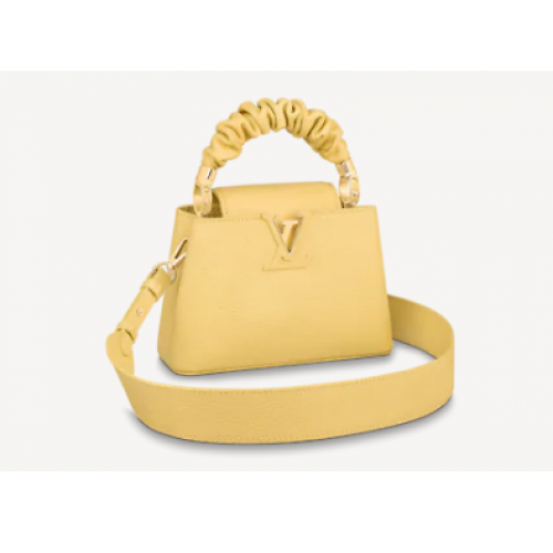 Louis Vuitton CAPUCINES MINI M58586 Amarillo Jengibre