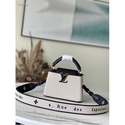 Louis Vuitton CAPUCINES MINI M59874 negro