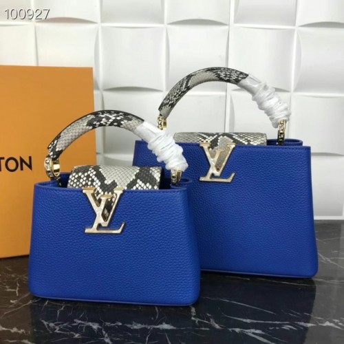 Louis Vuitton CAPUCINES MINI M99676 azul