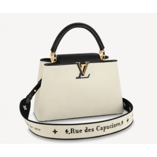 Louis Vuitton CAPUCINES MM M59872 Negro