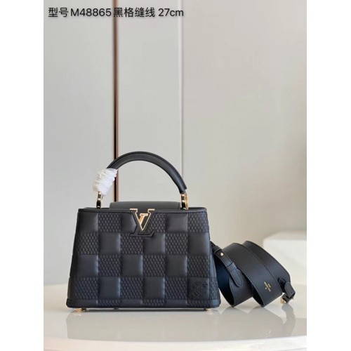 Louis Vuitton CAPUCINES PM M48864 negro