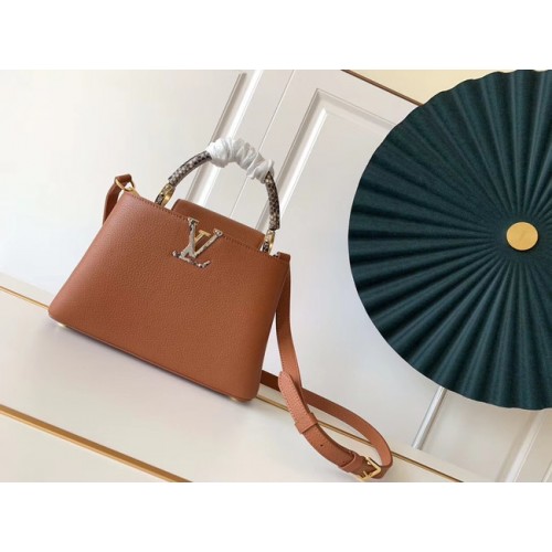 Louis Vuitton CAPUCINES PM M523867 marrón