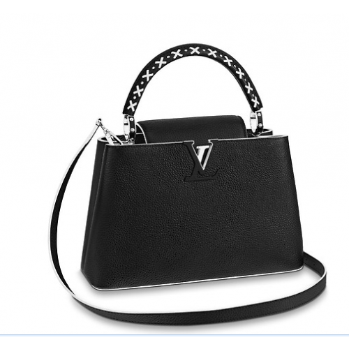 Louis Vuitton CAPUCINES PM M52388 negro