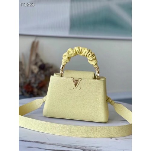 Louis Vuitton CAPUCINES PM M58587 Amarillo Jengibre