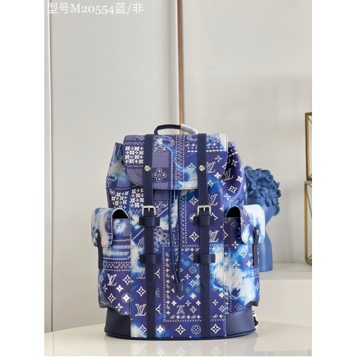 Louis Vuitton CHRISTOPHER M20554 azul