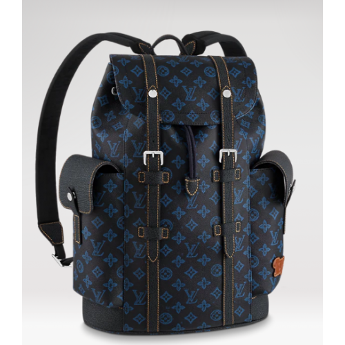 Louis Vuitton CHRISTOPHER MM M46338 azul