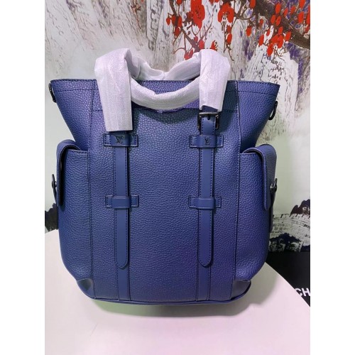 Louis Vuitton CHRISTOPHER TOTE M58479 Azul marino