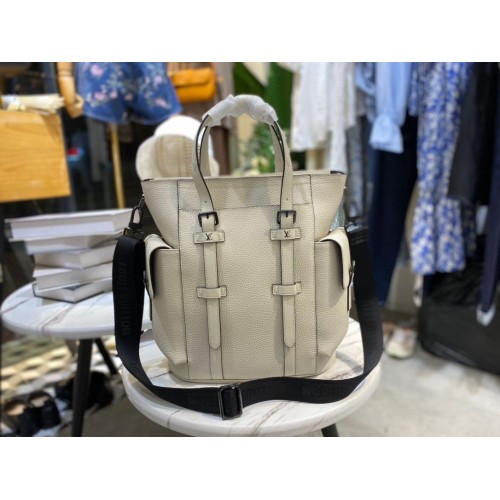 Louis Vuitton CHRISTOPHER TOTE M58479 Blanco
