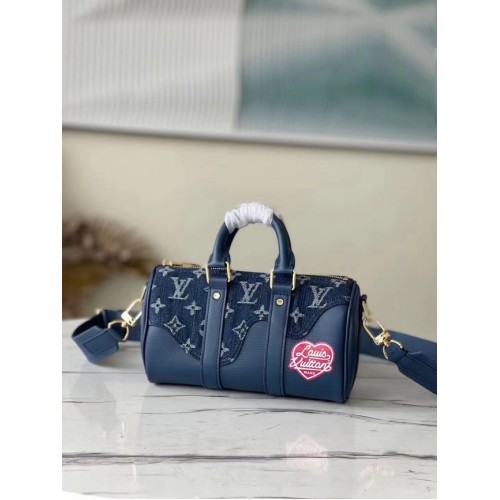 Louis Vuitton CITY KEEPALL M90689 azul