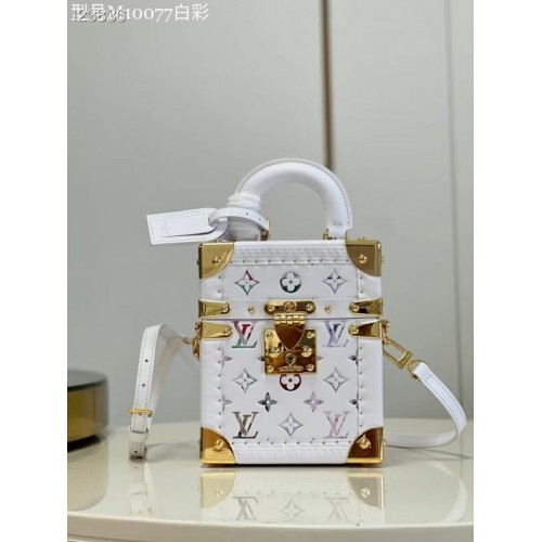 CAJA DE EMBRAGUE Louis Vuitton M10077 blanco