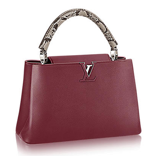 Louis Vuitton Capucines MM N92246 Granate