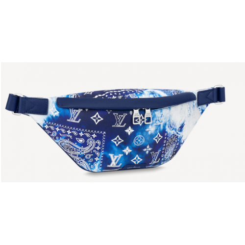 Louis Vuitton DISCOVERY BUMBAG PM M20587 Azul