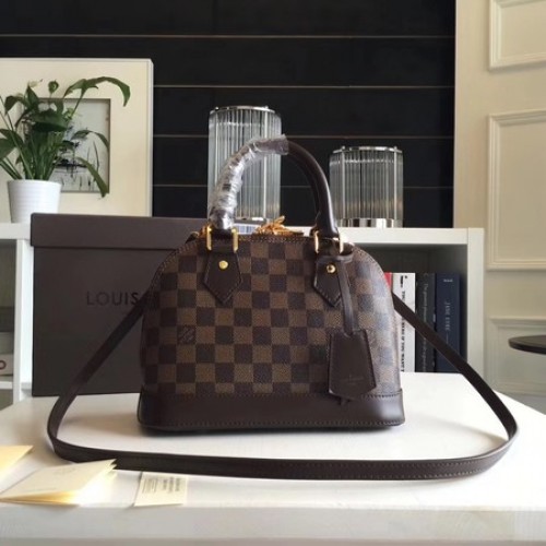 Louis Vuitton Lona Damier Ebene ALMA BB N53152