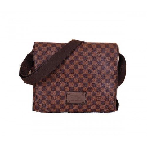 Louis Vuitton Lona Damier Ebene Brooklyn MM N51211
