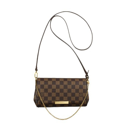 Lona Louis Vuitton Damier Ebene Favorito PM N41276