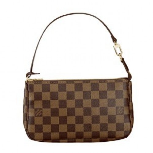 Louis Vuitton Damier Ebene Lona Pochette Accesorios N51985