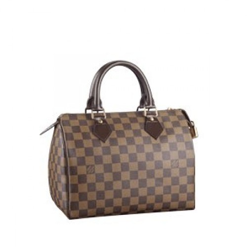 Louis Vuitton Lona Damier Ebene Speedy 25 N41532
