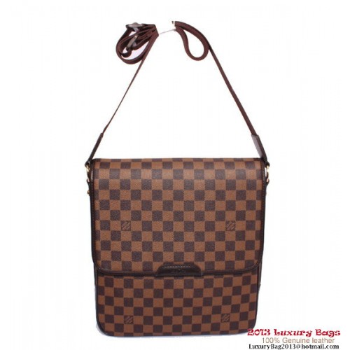 Bolso bandolera de lona Damier Ebene de Louis Vuitton N56715