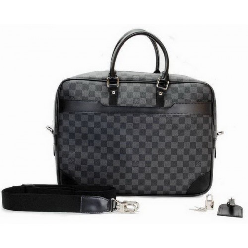 Lona Louis Vuitton Damier Graphite Popte-Documents Voyage GM N41123