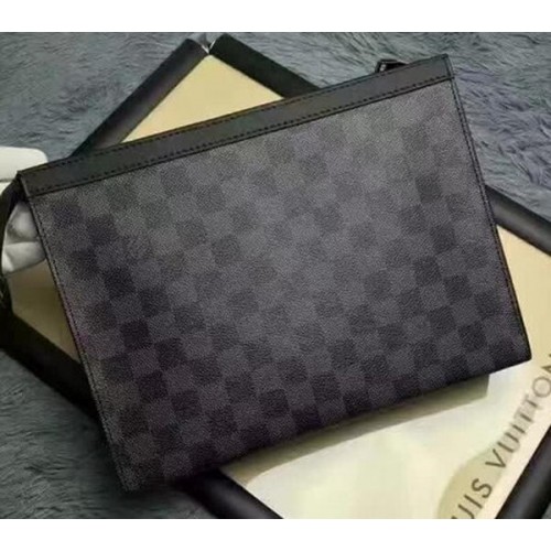 Louis Vuitton Lona Damier Grafito NECESER 26 N41696