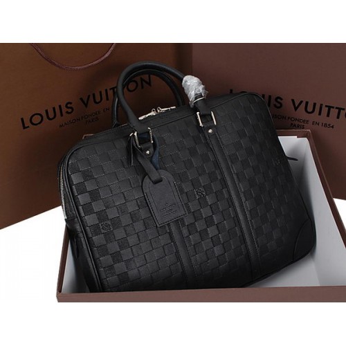 Louis Vuitton Damier Infini Porte-Documentos Voyage M95520 Negro