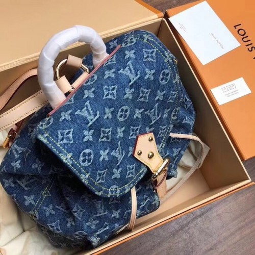 Mochila vaquera Louis Vuitton M44460 azul