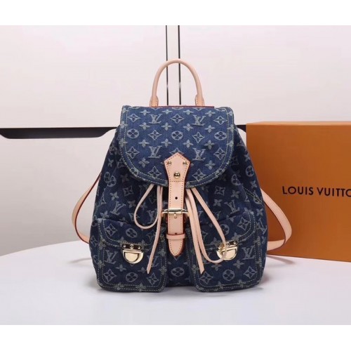 Mochila vaquera Louis Vuitton M44460 azul