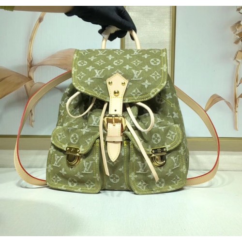 Mochila vaquera Louis Vuitton M44460 verde