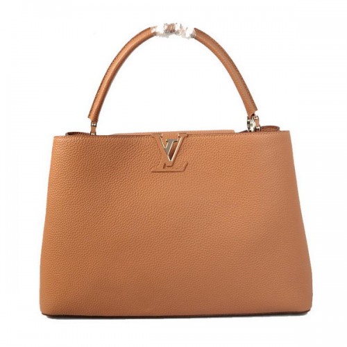 Bolso Louis Vuitton Elegant Capucines GM M38861 Trigo