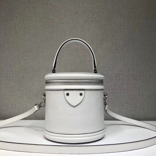 Louis Vuitton Epi Cuero CANNES M52226 blanco