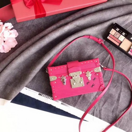 Louis Vuitton Epi Cuero PETITE MALLE M50519 Rosa