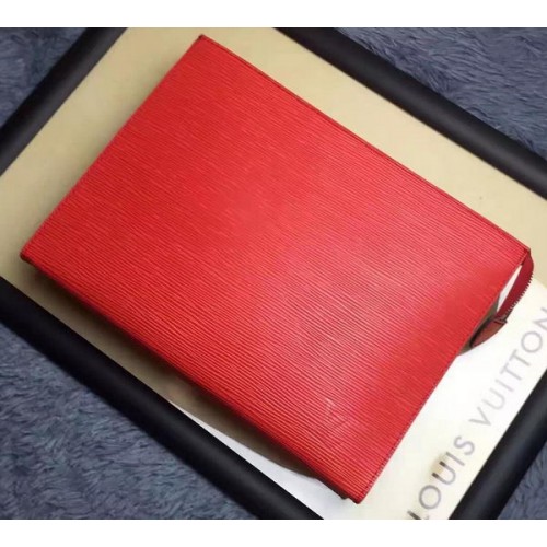 Louis Vuitton Epi Leather TOILETRY POUCH 26 M41367 Rojo