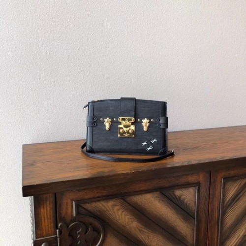 Louis Vuitton Epi Leather TRUNK CLUTCH M51697 negro