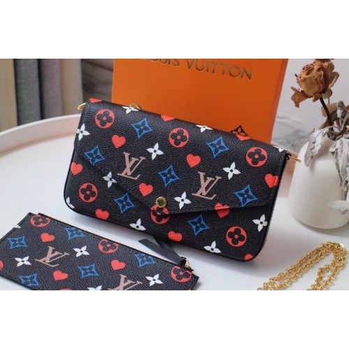 Louis Vuitton FELICIE POCHETTE M61276 negro