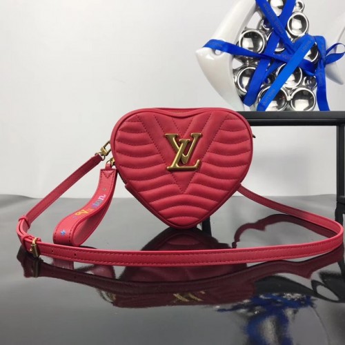 Louis Vuitton BOLSO CORAZÓN NEW WAVE M52796 rojo