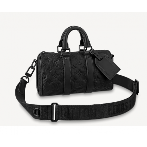 Louis Vuitton KEEPALL BANDOULIERE 25 M20900 negro