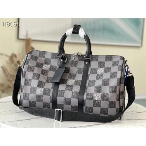 Louis Vuitton KEEPALL BANDOULIERE 45 N80404 negro