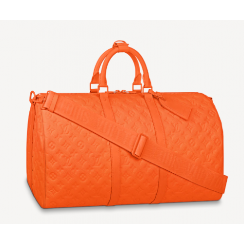 Louis Vuitton KEEPALL BANDOULIERE 50 M20963 Naranja