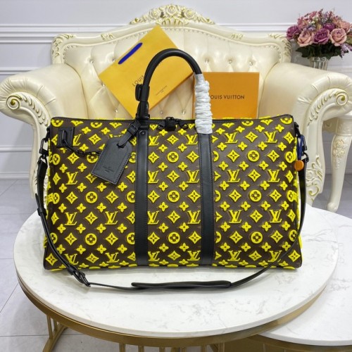 Louis Vuitton KEEPALL BANDOULIERE 50 M45069 amarillo