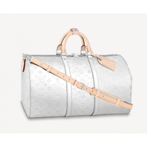 Louis Vuitton KEEPALL BANDOULIERE 50 M45886 Plata