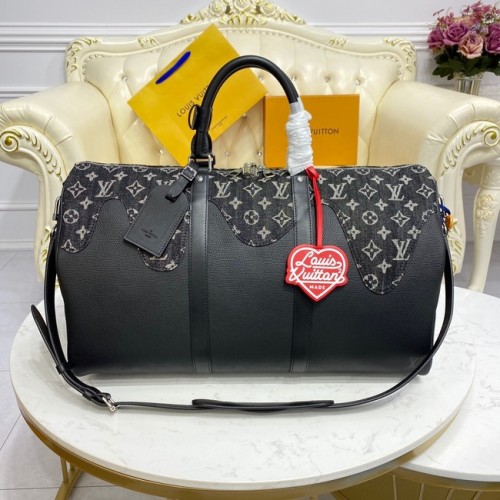 Louis Vuitton KEEPALL BANDOULIERE 50 M45975 negro