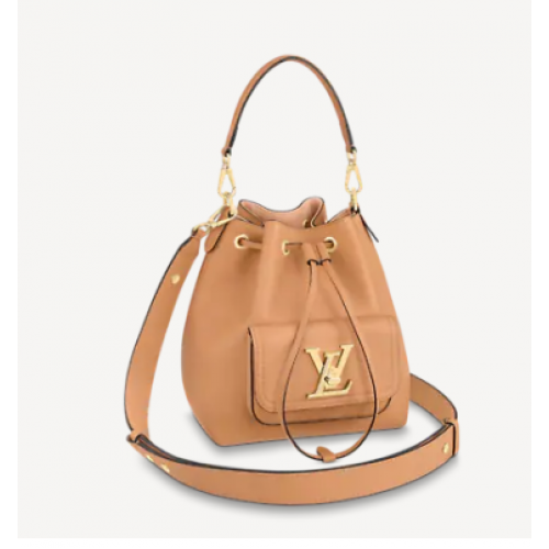 Louis Vuitton LOCKME CUBO M57687 Arizona Beige