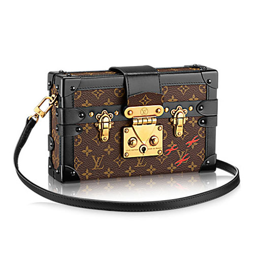 Louis Vuitton M40273 Bolso de lona con monograma de Petite Malle