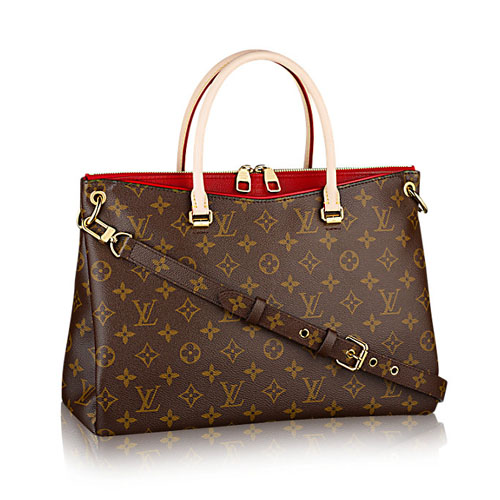 Bolso Louis Vuitton M41175 Monogram Canvas Pallas Cerise